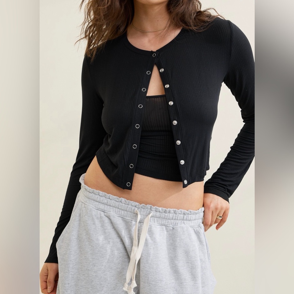 Button down cardigan